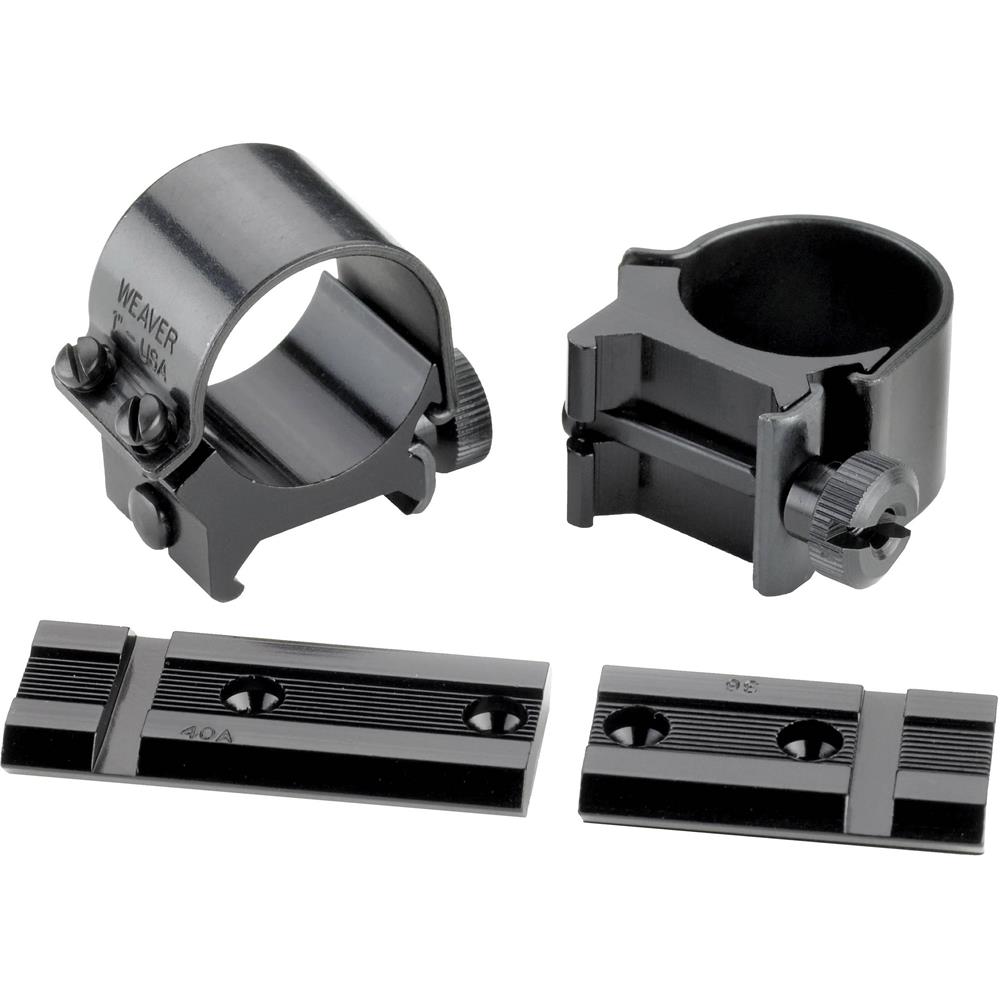 Weaver Rifle Mount System 25mm MEDIUM (Rings & Base) Remington 700
