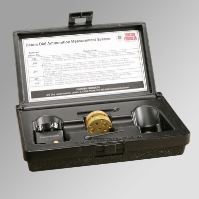 Forster Datum Dial, body with Case Dial assembled, Bullet/Cartridge Dial #1 & #2,  Storage Box DDKIT