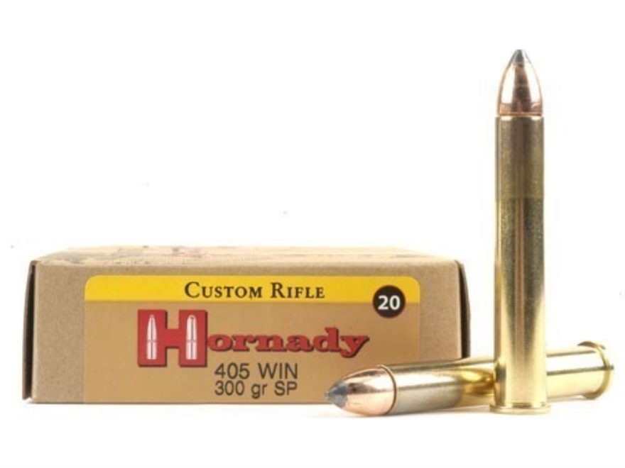 Hornady Ammunition 405 WIN 300Grn SP HORN-8241. 