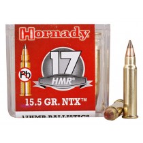 Hornady Ammunition 17 HMR 15.5 Grn NTX 50 Pack HORN-83171