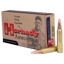 Hornady Ammunition 223 REM 75Grn BTHP MATCH HORN-8026
