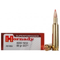 Hornady Ammunition 6mm REM 95Grn SST SPF HORN-81663