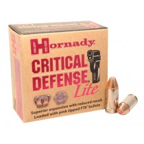 Hornady Ammunition 9mm LUGER LITE 100Grn FTX CD HORN-90240