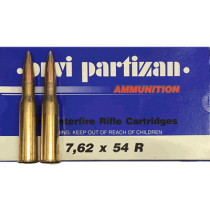 Prvi Partizan Ammunition 7.62x54 RUSS FMJ BT 182Grn 100 Pack A169