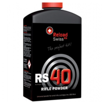 Reload Swiss RS-40 Rifle Powder 1Kg RS40