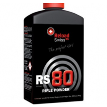 Reload Swiss RS-80 Rifle Powder 1Kg RS80