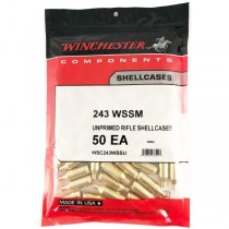 Winchester Brass 243 WSSM 50 Pack WINU243SS