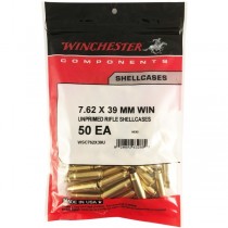 Winchester Brass 7.62x39 50 Pack WINU762X39