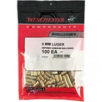 Winchester Brass 9MM LUGER 100 Pack WINU9MM