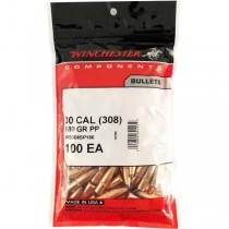 Winchester Bullet 30 CAL 180Grn PP .308 100 Pack WINB308SP180