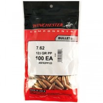 Winchester Bullet 7.62 CAL 123Grn PP .310 100 Pack WINB762PP123